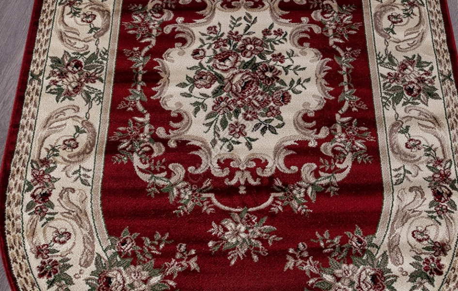 Ковер D057 - RED - Овал COLIZEY