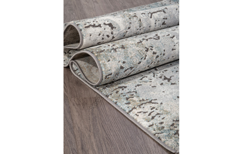 Ковер D873 - GRAY 2 - Прямоугольник - коллекция SERENITY