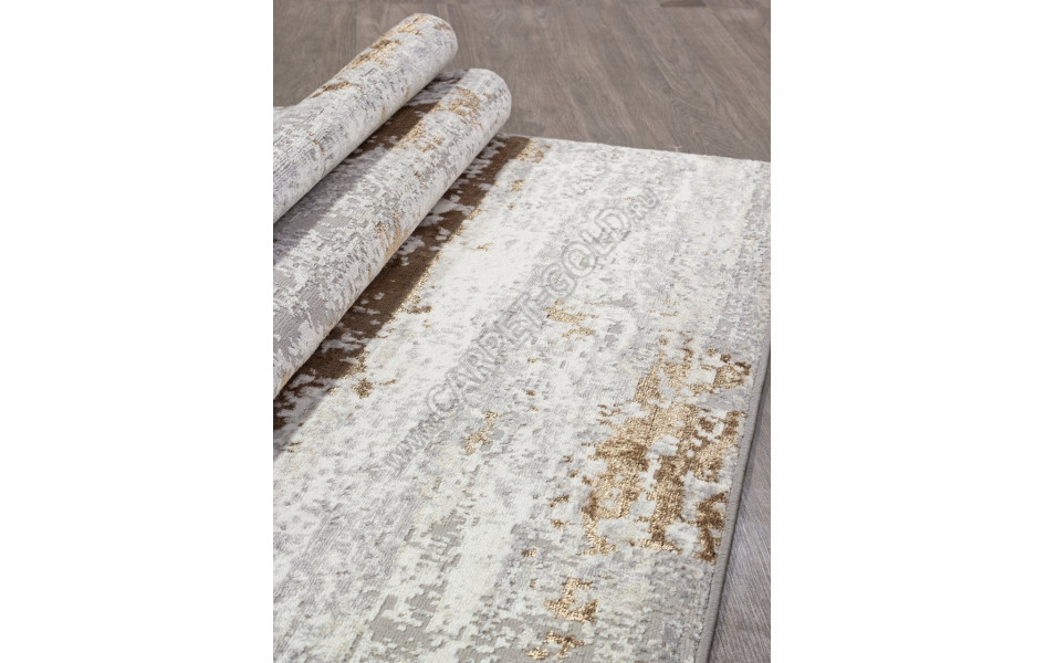 Ковер F298 - GRAY-GREEN - Прямоугольник - коллекция PALERMO