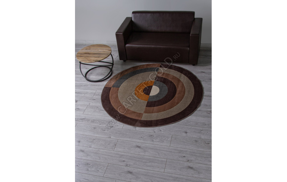 Ковер 978012 - 7121 - Круг - коллекция MILANO