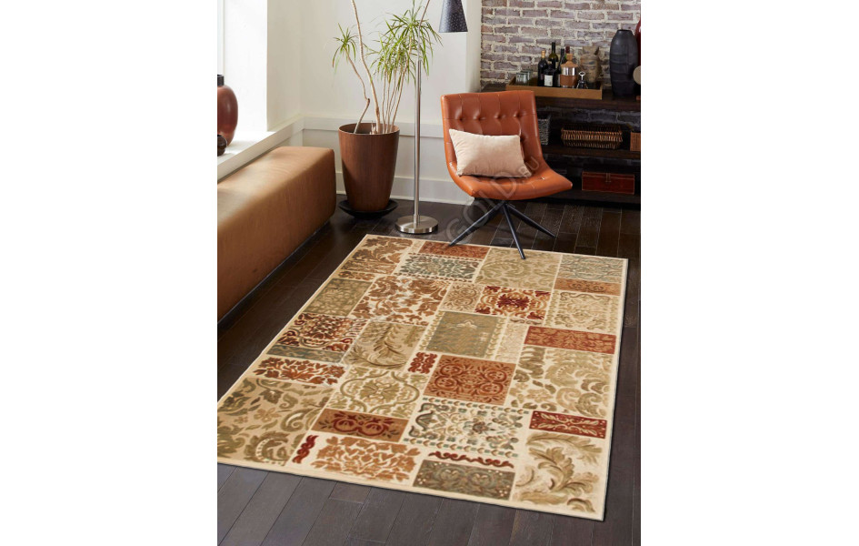 Бельгийский ковер пэчворк Genova 38257 6262 60